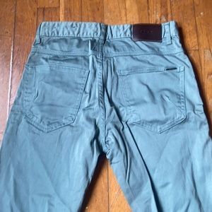 Zara Mens blueish turquoise pants
